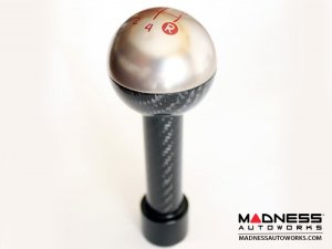 FIAT 500 Gear Shift Knob - Genuine ABARTH - Carbon Fiber